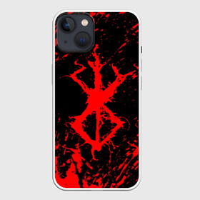 Чехол для iPhone 13 с принтом BERSERK logo elements в Петрозаводске,  |  | anime | berserk | heroes | knight | manga | аниме | берсерк | герои | манга | рыцарь