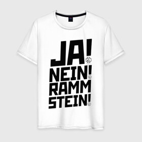 Мужская футболка хлопок с принтом RAMMSTEIN в Петрозаводске, 100% хлопок | прямой крой, круглый вырез горловины, длина до линии бедер, слегка спущенное плечо. | du hast | mein herz | rammstein | rammstein rock | ramstein | группа rammstein | концерт рамштайн | рамштайн | рамштайн дойчланд | тилль линдеманн | у хаст