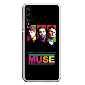 Чехол для Honor 20 с принтом Muse в Петрозаводске, Силикон | Область печати: задняя сторона чехла, без боковых панелей | alternative | british | men | muse | music | progressive | rock | rock band | space rock | symphonic | three | trio | uk | альтернативный | британская | великобритания | до | крис уолстенхолм | мужчины | муза | музыка | мэттью беллами