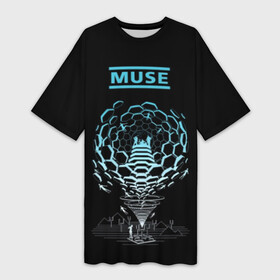 Платье-футболка 3D с принтом Muse в Петрозаводске,  |  | alternative | british | men | muse | music | progressive | rock | rock band | space rock | symphonic | three | trio | uk | альтернативный | британская | великобритания | до | крис уолстенхолм | мужчины | муза | музыка | мэттью беллами