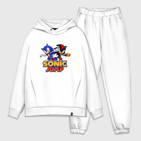 Мужской костюм хлопок OVERSIZE с принтом SONIC JUMP в Петрозаводске,  |  | hedgehog | metal sonic | silver | silver the hedgehog | sonic | sonic boom | sonic the hedgehog | ёж сонник | игры | соник | фильмы