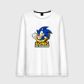 Мужской лонгслив хлопок с принтом SONIC в Петрозаводске, 100% хлопок |  | hedgehog | metal sonic | silver | silver the hedgehog | sonic | sonic boom | sonic the hedgehog | ёж сонник | игры | соник | фильмы