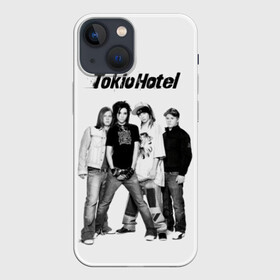 Чехол для iPhone 13 mini с принтом Tokio Hotel в Петрозаводске,  |  | alternative rock | band | bill kaulitz | boys | german | hotel | music | pop rock | powerpop | synthpop | tokyo | tom ka | альтернативный рок | билл каулитц | георг листинг | группа | густав шефер | мальчики | музыка | немецкая | отель | пауэр поп