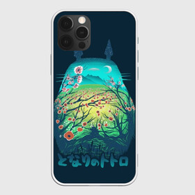 Чехол для iPhone 12 Pro с принтом Totoro в Петрозаводске, силикон | область печати: задняя сторона чехла, без боковых панелей | anime | forest | meme | my neighbor | protectors | tokyo | totoro | аниме | гибли | иероглиф | манга | миядзаки | мой сосед | стиль | тоторо | фентези | хаяо | япония