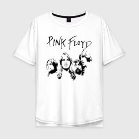 Мужская футболка хлопок Oversize с принтом Pink Floyd в Петрозаводске, 100% хлопок | свободный крой, круглый ворот, “спинка” длиннее передней части | Тематика изображения на принте: pink floyd | pinkfloyd | арт | артрок | группа | дэвид гилмор | пинк флойд | пинкфлойд | прогрессивный | психоделический | рок | сид барретт | симфонический | спэйс | эйсид | экспериментальный