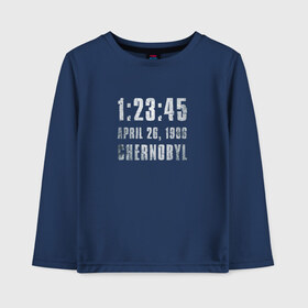 Детский лонгслив хлопок с принтом Чернобыль 16 в Петрозаводске, 100% хлопок | круглый вырез горловины, полуприлегающий силуэт, длина до линии бедер | 2019 | chernobyl | hbo | pripyat | припять | сериал | чернобыль
