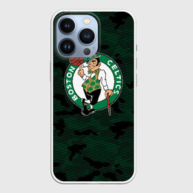 Чехол для iPhone 13 Pro с принтом Boston Celtics в Петрозаводске,  |  | Тематика изображения на принте: boston | boston celtics | celtics | nba | баскетбол | бостон | бостон селтикс | нба | селтикс
