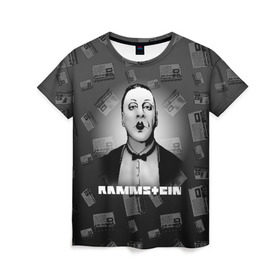 Женская футболка 3D с принтом Rammstein в Петрозаводске, 100% полиэфир ( синтетическое хлопкоподобное полотно) | прямой крой, круглый вырез горловины, длина до линии бедер | 2019 | du hast | lindemann | radio | rammstein | rammsteinfan | till | группы | линдеманн | метал | музыка | радио | рамштаин | рамштайн | рамштейн | рок | тилль | тиль