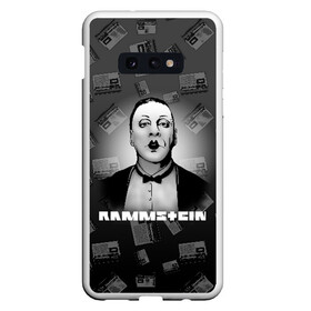 Чехол для Samsung S10E с принтом Rammstein в Петрозаводске, Силикон | Область печати: задняя сторона чехла, без боковых панелей | Тематика изображения на принте: 2019 | du hast | lindemann | radio | rammstein | rammsteinfan | till | группы | линдеманн | метал | музыка | радио | рамштаин | рамштайн | рамштейн | рок | тилль | тиль