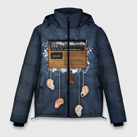 Мужская зимняя куртка 3D с принтом Ramstein Radio в Петрозаводске, верх — 100% полиэстер; подкладка — 100% полиэстер; утеплитель — 100% полиэстер | длина ниже бедра, свободный силуэт Оверсайз. Есть воротник-стойка, отстегивающийся капюшон и ветрозащитная планка. 

Боковые карманы с листочкой на кнопках и внутренний карман на молнии. | 2019 | du hast | lindemann | radio | rammstein | rammsteinfan | till | группы | линдеманн | метал | музыка | радио | рамштаин | рамштайн | рамштейн | рок | тилль | тиль
