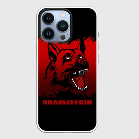 Чехол для iPhone 13 Pro с принтом Rammstein dog в Петрозаводске,  |  | Тематика изображения на принте: 2019 | dog | du hast | german | lindemann | rammstein | rammsteinfan | ramstein | till | группы | линдеманн | метал | музыка | овчарка | рамштаин | рамштайн | рамштейн | рок | собака | тилль | тиль