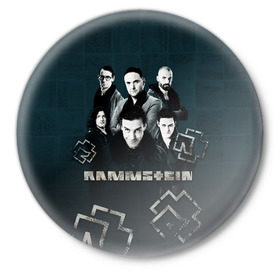 Значок с принтом Rammstein в Петрозаводске,  металл | круглая форма, металлическая застежка в виде булавки | du hast | lindemann | rammstein | rammsteinfan | ramstein | till | группы | линдеманн | метал | музыка | рамштаин | рамштайн | рамштейн | рок | тилль | тиль