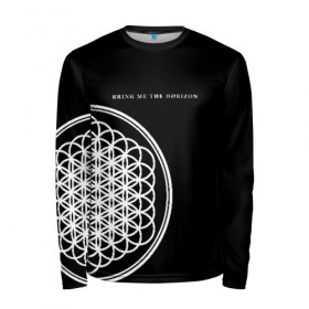 Мужской лонгслив 3D с принтом Bring Me the Horizon в Петрозаводске, 100% полиэстер | длинные рукава, круглый вырез горловины, полуприлегающий силуэт | bmth | bring me the horizon | альтернативный | бмт | бмтх | бмтш | брин | бринг | горизонт | достань для меня | дэткор | зе | метал | ми | рок | хоризон | электроник