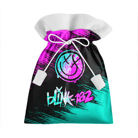 Подарочный 3D мешок с принтом Blink-182 (1) в Петрозаводске, 100% полиэстер | Размер: 29*39 см | Тематика изображения на принте: art | blink | music | pop | rock | арт | блинк | музыка | поп музыка | рок
