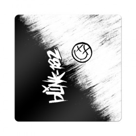 Магнит виниловый Квадрат с принтом Blink-182 (2) в Петрозаводске, полимерный материал с магнитным слоем | размер 9*9 см, закругленные углы | art | blink | music | pop | rock | арт | блинк | музыка | поп музыка | рок