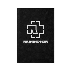 Обложка для паспорта матовая кожа с принтом Rammstein (1) в Петрозаводске, натуральная матовая кожа | размер 19,3 х 13,7 см; прозрачные пластиковые крепления | fire | music | rammstein | rock | кровь | музыка | огонь | раммштайн | рамштайн | рок