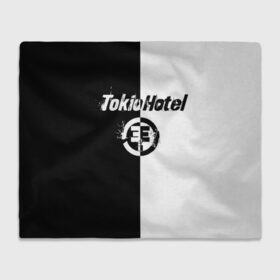 Плед 3D с принтом Tokio Hotel (4) в Петрозаводске, 100% полиэстер | закругленные углы, все края обработаны. Ткань не мнется и не растягивается | 