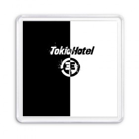 Магнит 55*55 с принтом Tokio Hotel (4) в Петрозаводске, Пластик | Размер: 65*65 мм; Размер печати: 55*55 мм | Тематика изображения на принте: 