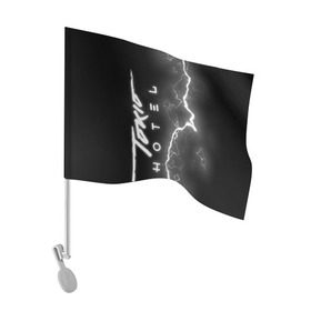 Флаг для автомобиля с принтом Tokio Hotel (8) в Петрозаводске, 100% полиэстер | Размер: 30*21 см | hotel | japan | music | pop rock | rock | tokio | tokio hotel | музыка | отель | поп рок | рок | токийский отель | токио | япония