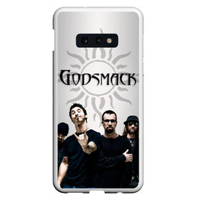 Чехол для Samsung S10E с принтом Godsmack в Петрозаводске, Силикон | Область печати: задняя сторона чехла, без боковых панелей | Тематика изображения на принте: alternative | american rock | crimson | grunge | hardrock | heavy | heavy metal | i stand alone | nu metal | post grunge | rock | sully erna | альтернатива | грандж | рок | хард рок | хэви