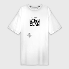 Платье-футболка хлопок с принтом cs:go   Faze Clan (Shooter) в Петрозаводске,  |  | csgo | faze clan | shooter | ксго | стрелок | фейз | шутер