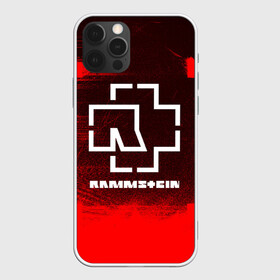 Чехол для iPhone 12 Pro с принтом RAMMSTEIN в Петрозаводске, силикон | область печати: задняя сторона чехла, без боковых панелей | music | rammstein | rock | группа | музыка | музыканты | рамштайн | рок