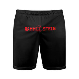 Мужские шорты 3D спортивные с принтом RAMMSTEIN в Петрозаводске,  |  | music | rammstein | rock | группа | музыка | музыканты | рамштайн | рок