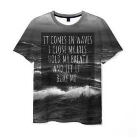Мужская футболка 3D с принтом Bring Me The Horizon в Петрозаводске, 100% полиэфир | прямой крой, круглый вырез горловины, длина до линии бедер | amo | bmth | bring me the horizon | oliver sykes | амо | оливер сайкс