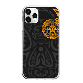 Чехол для iPhone 11 Pro матовый с принтом Polynesian tattoo в Петрозаводске, Силикон |  | polynesian | tattoo | волна | геометрия | завитушка | маори | маска | орнамент. золото | полинезия | татуировка | татуха | трайбл | узор | черепаха | ящерица. солнце