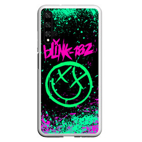 Чехол для Honor 20 с принтом BLINK-182 в Петрозаводске, Силикон | Область печати: задняя сторона чехла, без боковых панелей | blink | music | rock | блинк | группа | музыка | музыканты | рок