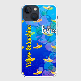 Чехол для iPhone 13 mini с принтом The Beatles (2) в Петрозаводске,  |  | beatles | music | rock | the beatles | yellow submarine | битлз | джон леннон | легенда | музыка | пит бест | рок