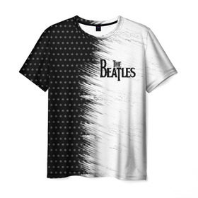 Мужская футболка 3D с принтом The Beatles (3) в Петрозаводске, 100% полиэфир | прямой крой, круглый вырез горловины, длина до линии бедер | Тематика изображения на принте: beatles | music | rock | the beatles | yellow submarine | битлз | джон леннон | легенда | музыка | пит бест | рок