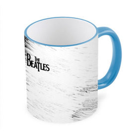 Кружка с принтом The Beatles (3) в Петрозаводске, керамика | ёмкость 330 мл | beatles | music | rock | the beatles | yellow submarine | битлз | джон леннон | легенда | музыка | пит бест | рок