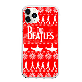 Чехол для iPhone 11 Pro матовый с принтом The Beatles (6) в Петрозаводске, Силикон |  | Тематика изображения на принте: beatles | merry christmas | music | rock | the beatles | yellow submarine | битлз | джон леннон | легенда | музыка | новогодний свитшот | новый год | пит бест | рок