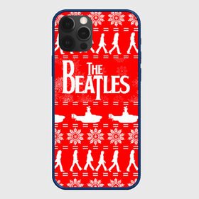 Чехол для iPhone 12 Pro с принтом The Beatles (6) в Петрозаводске, силикон | область печати: задняя сторона чехла, без боковых панелей | Тематика изображения на принте: beatles | merry christmas | music | rock | the beatles | yellow submarine | битлз | джон леннон | легенда | музыка | новогодний свитшот | новый год | пит бест | рок