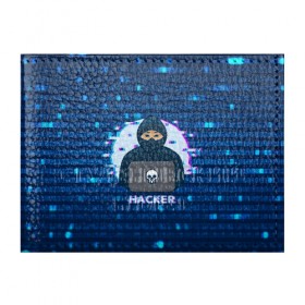 Обложка для студенческого билета с принтом Хакер в Петрозаводске, натуральная кожа | Размер: 11*8 см; Печать на всей внешней стороне | Тематика изображения на принте: hacker | hacknet | взлом | виртуальность | кибер | киберпанк | программист | хакер