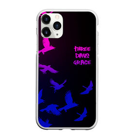 Чехол для iPhone 11 Pro Max матовый с принтом Three Days Grace (1) в Петрозаводске, Силикон |  | days | days grace | music | rock | three days grace | музыка | рок