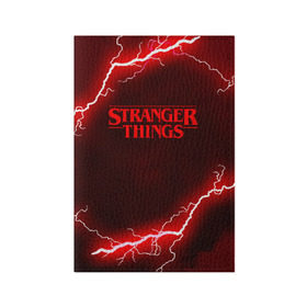 Обложка для паспорта матовая кожа с принтом STRANGER THINGS в Петрозаводске, натуральная матовая кожа | размер 19,3 х 13,7 см; прозрачные пластиковые крепления | Тематика изображения на принте: 011 | eggo | eleven | friends don t lie | netflix | season 3 | stranger things | демогоргон | нетфликс | одиннадцатая | очень странные дела | сезон 3