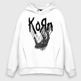 Мужское худи Oversize хлопок с принтом Korn the Nothing в Петрозаводске, френч-терри — 70% хлопок, 30% полиэстер. Мягкий теплый начес внутри —100% хлопок | боковые карманы, эластичные манжеты и нижняя кромка, капюшон на магнитной кнопке | alternative | heavy | korn | koяn | metal | rapcore | rock | the nothing | youll never find me | джонатан дэвис | корн | корни | коян | ню метал | нюметал | рок