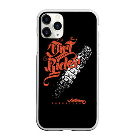 Чехол для iPhone 11 Pro Max матовый с принтом Motocross freestyle в Петрозаводске, Силикон |  | biker | black | freedom | graffiti | moto | motorcycle | orange | racer | sport | style | tire | trace | white | байкер | белый | гонщик | граффити | мото | мотоцикл | оранжевый | свобода | след | спорт | стиль | черный | шина