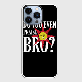 Чехол для iPhone 13 Pro с принтом Bro в Петрозаводске,  |  | Тематика изображения на принте: dark souls 3 | дарк соулс | темные души
