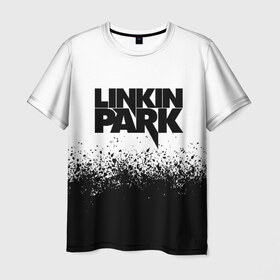 Мужская футболка 3D с принтом LINKIN PARK в Петрозаводске, 100% полиэфир | прямой крой, круглый вырез горловины, длина до линии бедер | chester bennington | linkin park | mike shinoda | линкин парк