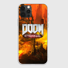 Чехол для iPhone 12 Pro Max с принтом DOOM ETERNAL в Петрозаводске, Силикон |  | Тематика изображения на принте: doom | doom eternal | game | дум