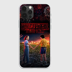 Чехол для iPhone 12 Pro Max с принтом STRANGER THINGS в Петрозаводске, Силикон |  | Тематика изображения на принте: 011 | down | eleven | netflix | season | series | strange | stranger | things | upside | дела | дина | загадочные | монстр | монстры | одиннадцать | очень | сезон | сериал | сериалы | события | странные | ужасы