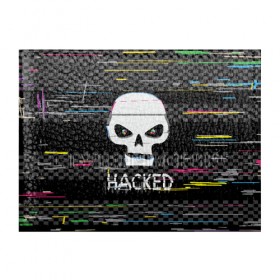 Обложка для студенческого билета с принтом Hacked в Петрозаводске, натуральная кожа | Размер: 11*8 см; Печать на всей внешней стороне | Тематика изображения на принте: hacker | hacknet | взлом | виртуальность | кибер | киберпанк | программист | хакер