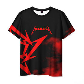 Мужская футболка 3D с принтом Metallica в Петрозаводске, 100% полиэфир | прямой крой, круглый вырез горловины, длина до линии бедер | metalica | metallica | группа | джеймс хэтфилд | кирк хэмметт | ларс ульрих | метал | металика | металлика | миталика | музыка | роберт трухильо | рок | трэш | трэшметал | хард | хеви