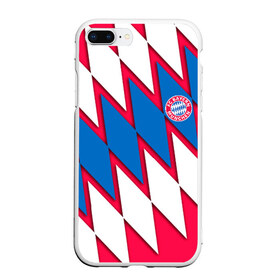 Чехол для iPhone 7Plus/8 Plus матовый с принтом FC Bayern Munchen 2019 в Петрозаводске, Силикон | Область печати: задняя сторона чехла, без боковых панелей | Тематика изображения на принте: bayern | football | munchen | бавария | бундеслига | мюнхен | спорт | футбол | футбольный клуб