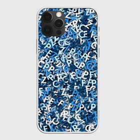 Чехол для iPhone 12 Pro Max с принтом FCZP в Петрозаводске, Силикон |  | fcz | белый | буквы | зенит | паттерн | питер | санкт петербург | сине бело голубые | синий | спб