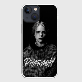 Чехол для iPhone 13 mini с принтом PHARAOH (Ч Б) в Петрозаводске,  |  | dead | dead dynasty | dynasty | pharaoh | rap | реп | рэп | фара | фараон