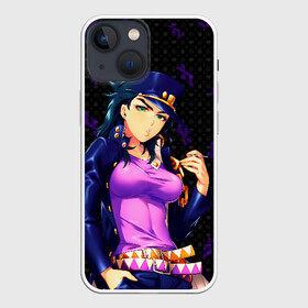 Чехол для iPhone 13 mini с принтом Jojo (Girl) в Петрозаводске,  |  | anime | jojo | jojo’s bizarre adventure | manga | аниме | джоджо | манга | невероятные приключения джоджо